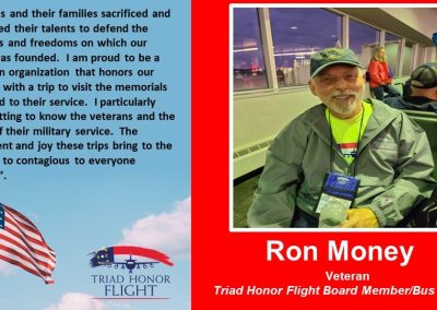 Ron Money - Veteran / Bus Captain